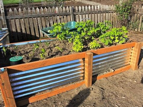 sheet metal garden beds|above ground metal garden beds.